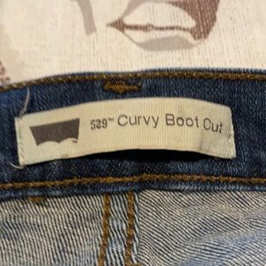 Levi’s 529 boot cut denim jeans size 16